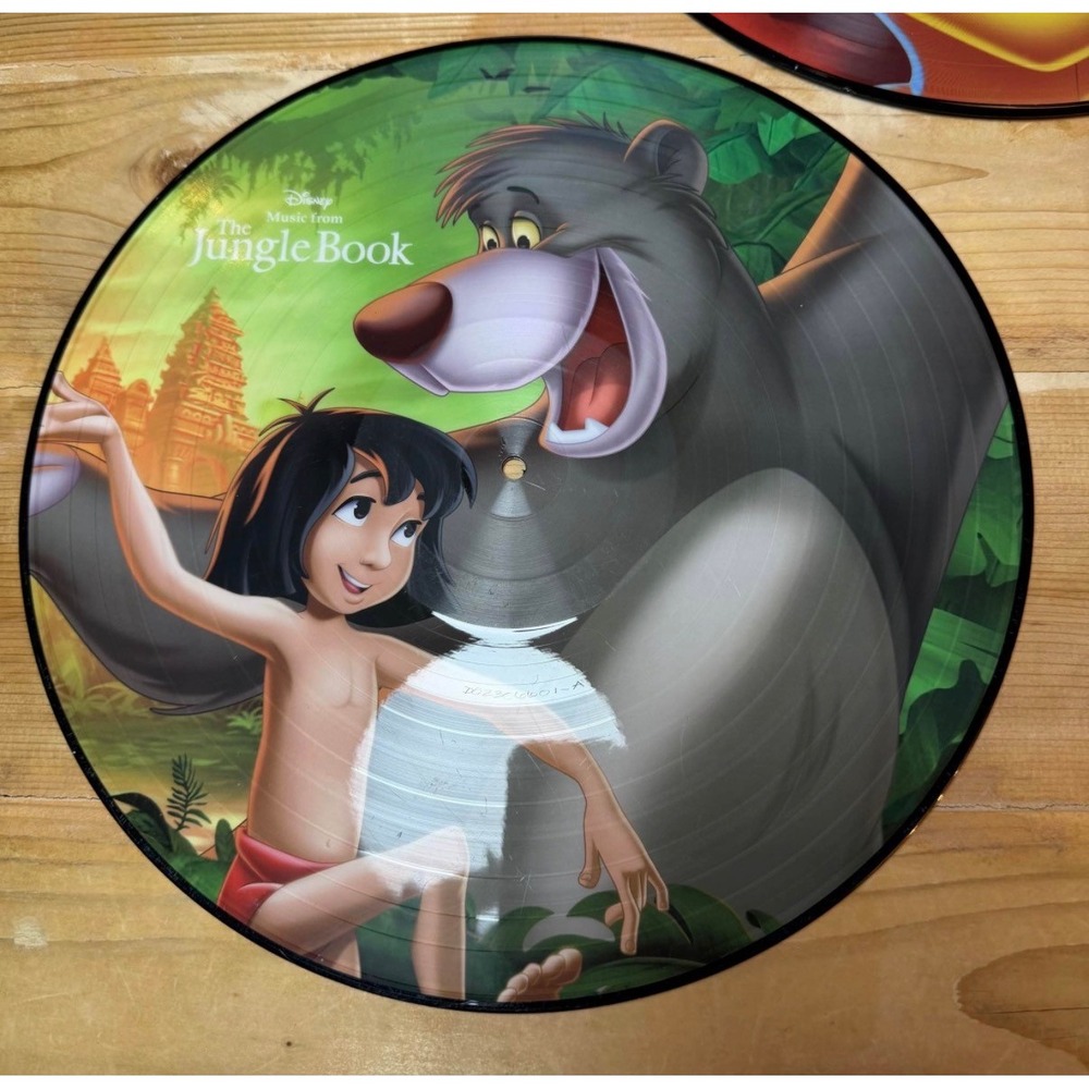 Disney The Jungle Book Soundtrack Vinyl Picture Disc LP Record D002306601 2016
